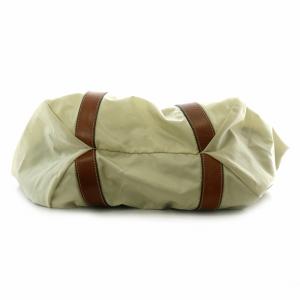 Daniel&Bob トートバッグ ハンドバッグ 2WAY ナイロン レザー 皮革 ロゴ ベージュ 茶 ブラウン /MP GY18