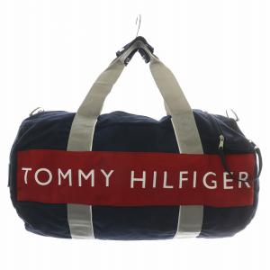 ボストンバック ハンド ショルダー 2WAY キャンバス ロゴ 紺 ネイビー /XZ GY18