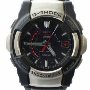 腕時計 タフソーラー 電波 デイト 黒文字盤 ブラック GS-1200