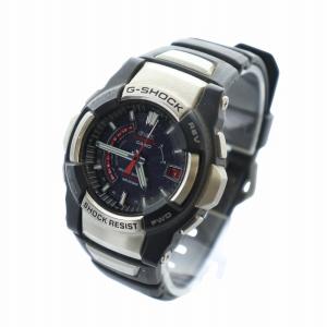 CASIO G-SHOCK 腕時計 タフソーラー 電波 デイト 黒文字盤 ブラック GS-1200