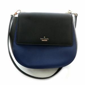 ショルダーバッグ セカンドバッグ ポーチ フラップ レザー 皮革 ロゴ 黒 ブラック 青 ブルー 金 ゴールド