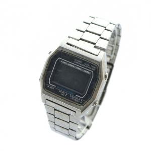 CITIZEN ジャンク品 VEGA ADEC 腕時計 ウォッチ クォーツ デジタル ロゴ シルバー色 GY18 /MQ