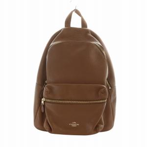 リュックサック バックパック デイバッグ プペルドレザー ロゴ 茶 ブラウン F38288 GY18 /MQ