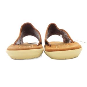 ISLAND SLIPPER タグ付き シャワーサンダル スライド ロゴ スエード レザー 9 茶 ブラウン PTS705BHR /GV