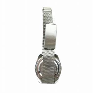 SEIKO 腕時計 ウォッチ 17石 自動巻き ロゴ カレンダー付き デイト シルバー色 7005-7031 GY18