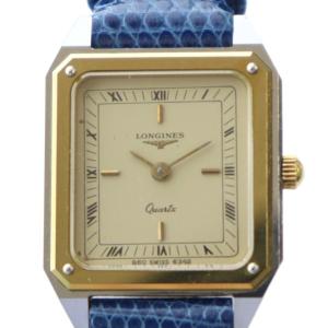 XL18 腕時計 クォーツ スクエア ローマン レザーベルト ゴールドカラー ブルー