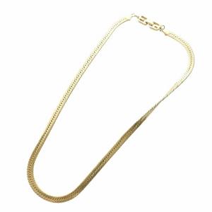 ネックレス アクセサリー 喜平チェーン ロゴ刻印 ゴールド色 GY11 /MQ