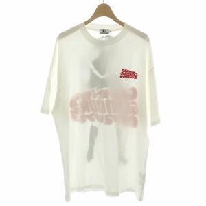 HYSTERIC GLAMOUR ヴィクセンガール Tシャツ カットソー 半袖 ロゴ グラフィック キャラクター イラスト 女性 L 白