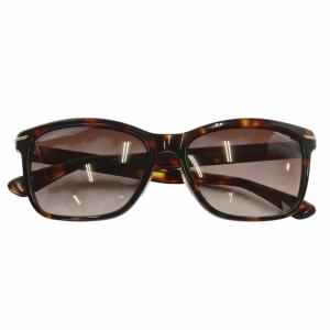 眼鏡 サングラス セルフレーム グラデーション べっ甲柄 ロゴ 5517-140 茶色 ブラウン SPL521J