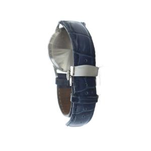 4℃ 腕時計 ウォッチ クォーツ クロノグラフ カレンダー付き ローマン スモセコ シルバー色 P750625