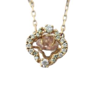 ネックレス アクセサリー ペンダント ロゴ ラインストーン ダンシングストーン ゴールド色 PCT002357