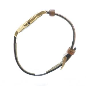 ORIENT 腕時計 ウォッチ クォーツ カレンダー付き レザーベルト ロゴ ゴールド色 UN4C-A0 GY18 /MQ