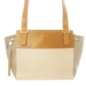 ショルダーバッグ レザー 革 フラップ 切替 ロゴ 茶 ブラウン /CK12 GY18