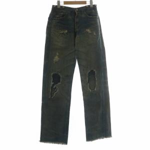 501XX 1917年モデル 501本限定 デニムパンツ ダメージ加工 ボタンフライ