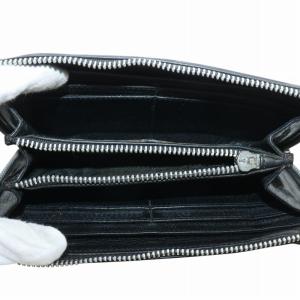 CHROME HEARTS REC Fジップ 3セメタリー クロスパッチ ロング ウォレット ブラック