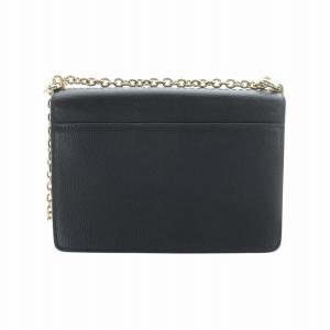 FURLA 1927 クロスボディ MINI ショルダーバッグ 斜めがけ レザー アーチロゴ チェーン 黒 ブラック