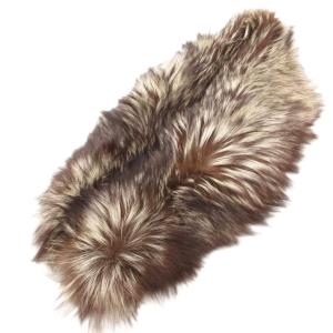 ファーティペット 毛皮 フォックス 茶 ブラウン /UO GY18