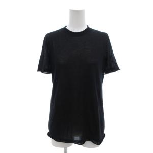 09A カシミヤ ニットTシャツ ココマーク 38 ブラック