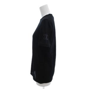 CHANEL 09A カシミヤ ニットTシャツ ココマーク 38 ブラック