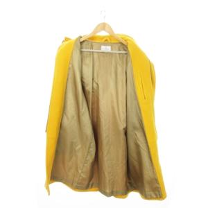 gotairiku SPORT ダッフルコート ロング トグルボタン ジップアップ フード付き M 黄 イエロー /MN18