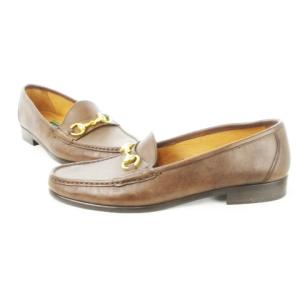 COLE HAAN ローファー スリッポン ホースビット レザー 革 8.5 27.0cm 茶 ブラウン /CK12 GY40