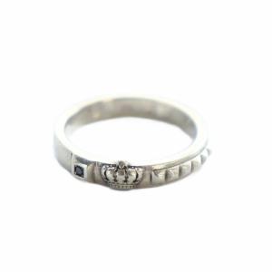 指輪 リング アクセサリー Silver925 クラウン 17号 シルバー色 GY18 /MQ