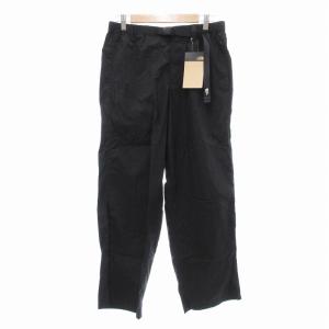 タグ付き Compact Pant イージーパンツ ナイロン ロゴ M 黒 ブラック NB32530 