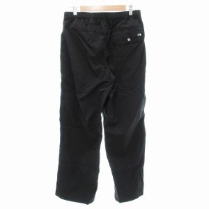 THE NORTH FACE タグ付き Compact Pant イージーパンツ ナイロン ロゴ M 黒 ブラック NB32530 