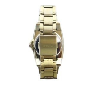 SEIKO ワイアード WIRED 腕時計 ウォッチ ソーラー クロノグラフ 黒文字盤 ロゴ ゴールド色 V14J-0BA0