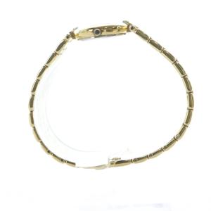 SEIKO ジャンク品 エクセリーヌ EXCELINE 腕時計 ウォッチ クォーツ ローマン 白文字盤 ゴールド色