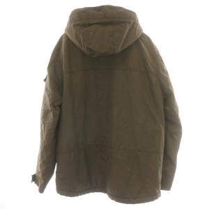 Polo by Ralph Lauren マウンテンパーカー アウター ブルゾン 長袖 ナイロン ワックスコーティング 中綿 ロゴ フード付き L