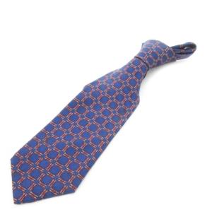 ネクタイ レギュラー シルク 絹 チェック 総柄 紺 ネイビー /CK17 GY17