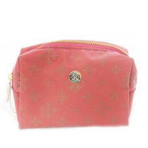 ポーチ ナイロン ジャカード ロゴ モノグラム ピンク /CK23 GY18