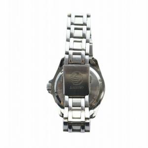 ORIENT 腕時計 ウォッチ クォーツ 黒文字盤 ロゴ カレンダー付き シルバー色 UG15-C3 GY18 /MQ