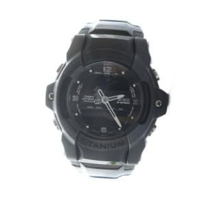 CASIO G-SHOCK ジャンク品 Gショック GIEZ TITANIUM GS-300 ジーズ チタニウム アナデジ 腕時計