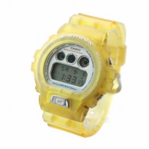 CASIO G-SHOCK 腕時計 ウォッチ クォーツ ロゴ カレンダー付き デジタル 黄 イエロー DW-6900WF GY11