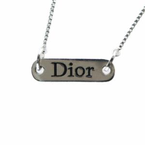 ネックレス アクセサリー ペンダント CDロゴ シルバー色 GY18 /MQ OH