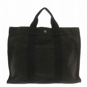 HERMES エールラインMM トートバッグ グレー