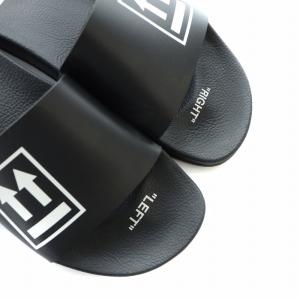 Off-White DOUBLE ARROW SLIDER サンダル フラット ロゴ 43 28cm 黒 ブラック GY18