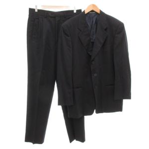 スーツ セットアップ フォーマル テーラードジャケット パンツ 3B ノーベント タック ヴァージンウール