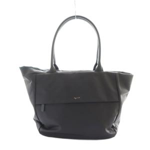 VOYAGE FEMME トートバッグ ハンド ナイロン ロゴ 茶 ブラウン NS24-12 GY11