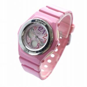 CASIO ベビージー Baby-G 腕時計 ウォッチ クォーツ アナデジ カレンダー付き ロゴ ピンク BGA-101