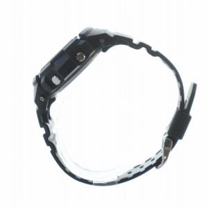 CASIO G-SHOCK 腕時計 ウォッチ クォーツ アナデジ カレンダー付き クロノグラフ ロゴ 黒文字盤 黒 ブラック AW-591