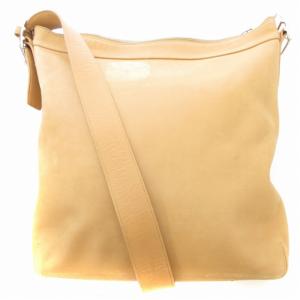 9177 ショルダーバッグ レザー 斜めがけ ベージュ /AE GY18