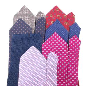 Brooks Brothers ネクタイ 7本セット まとめ 絹 シルク 総柄 マルチカラー /JS GY18