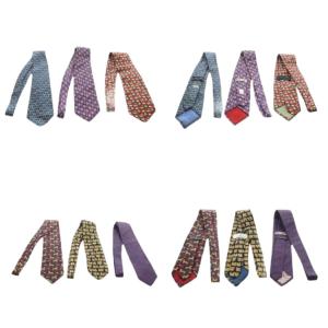 CELINE ジバンシィ バリー ポールスミス その他 ブランドネクタイ 18本 まとめ レギュラータイ ロゴ 総柄