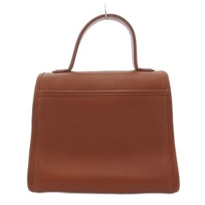 COACH オールドコーチ ヴィンテージ 9977 USA製 ハンドバッグ レザー ターンロック 本革 茶 ブラウン