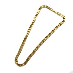 ネックレス アクセサリー ロゴ 喜平チェーン ゴールド色 GY18 /MQ