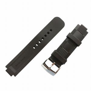 ダミエ タンブール用 ラバー バンド 腕時計 交換ベルト 21mm シリコン ブラウン