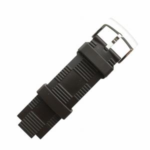 LOUIS VUITTON ダミエ タンブール用 ラバー バンド 腕時計 交換ベルト 21mm シリコン ブラウン